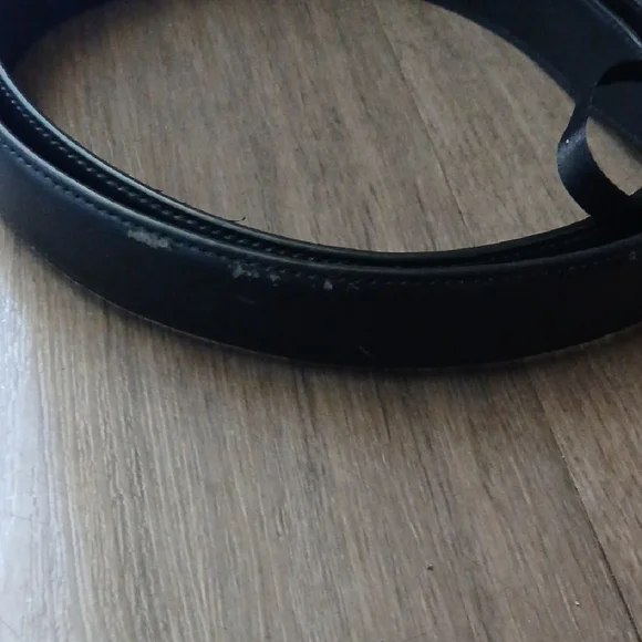 Men's Adjustable Leather Belt - Picture 2 of 2